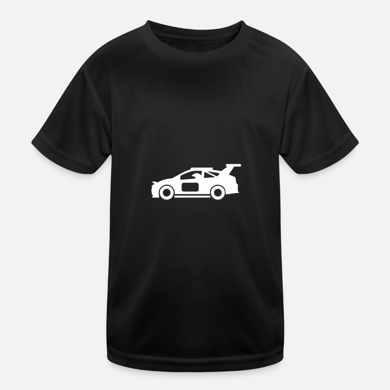 Auto Rennfahrer Kinder Funktions-T-Shirt
