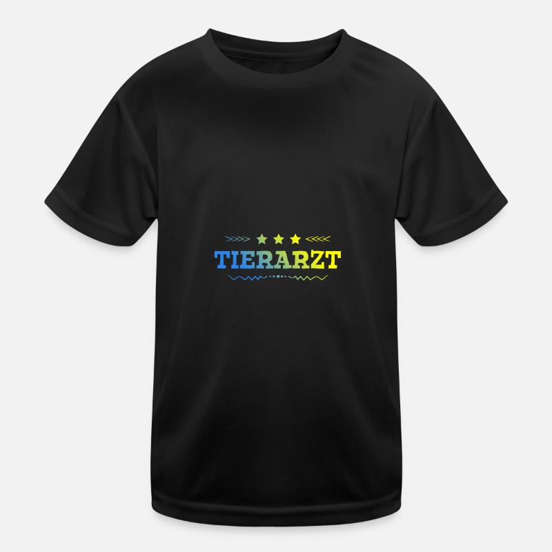 Tierarzt Beruf Kinder Funktions-T-Shirt
