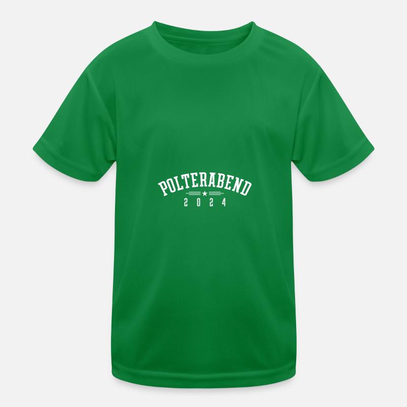 Polterabend 2024 Kinder Funktions-T-Shirt