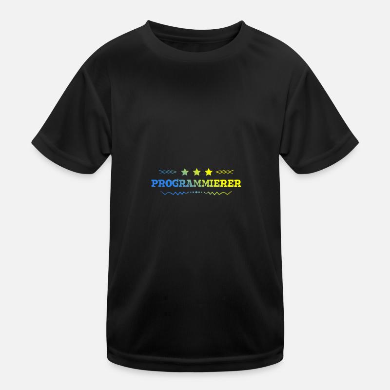 Programmierer Beruf Kinder Funktions-T-Shirt
