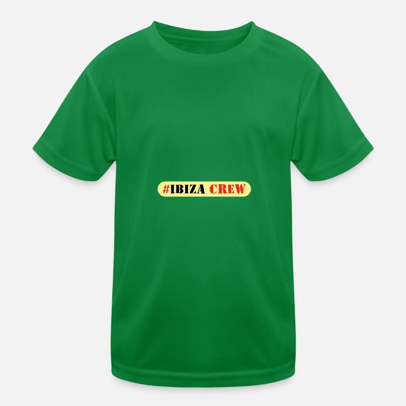 Ibiza Crew Kids Functional T-Shirt