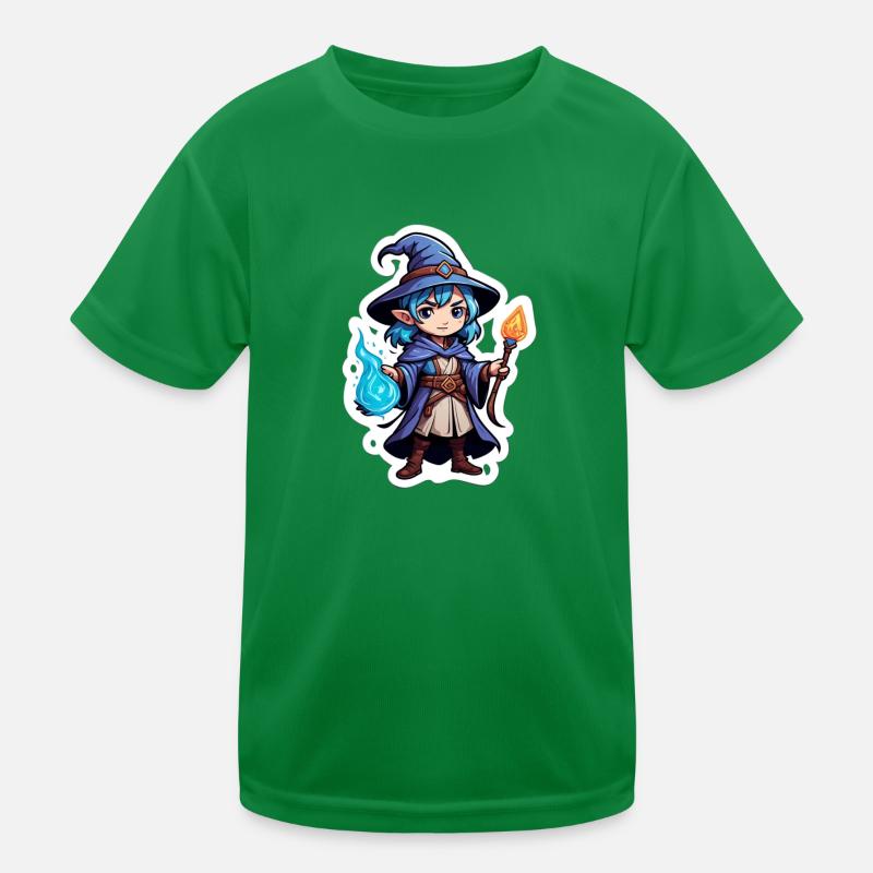 Chibli Mage Kinder Funktions-T-Shirt