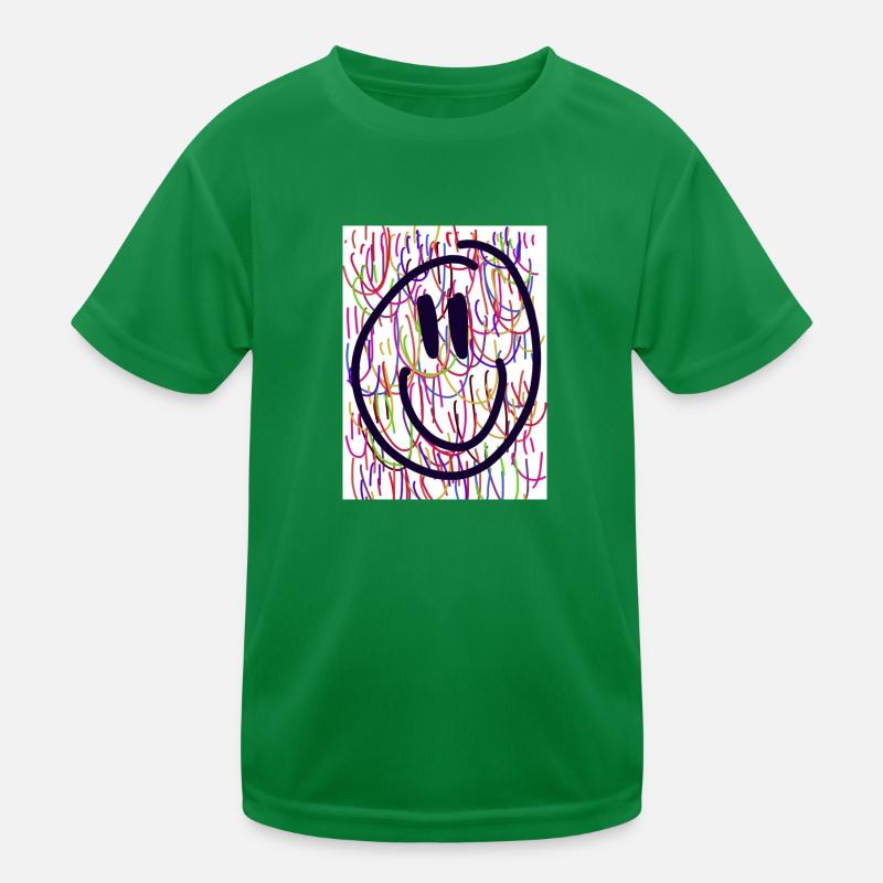 Smile Kinder Funktions-T-Shirt