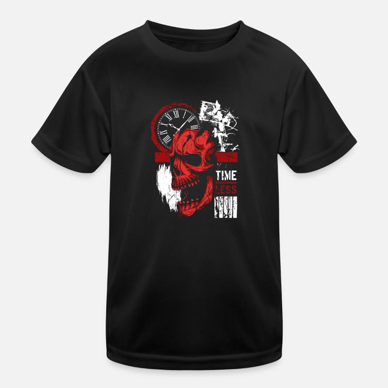 Tattoo Trash Rabe Kinder Funktions-T-Shirt