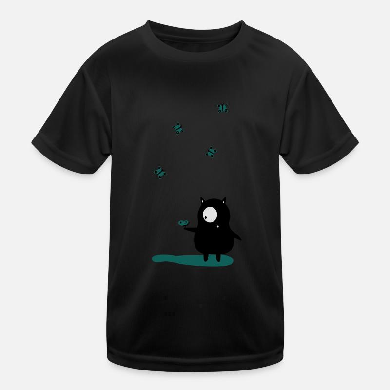 Papillons et monstres T-shirt sport Enfant