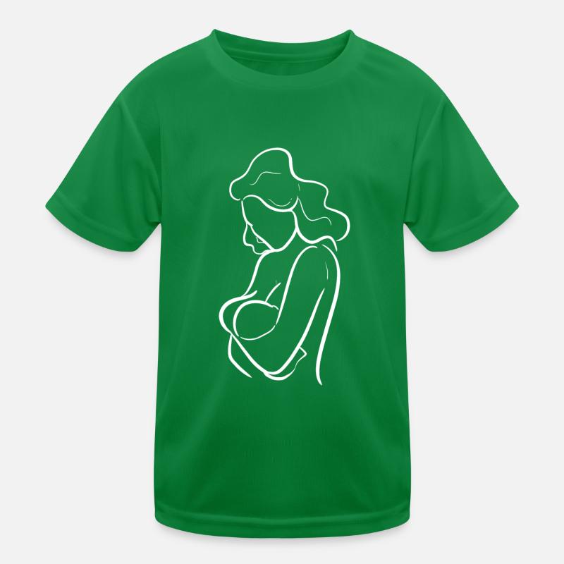 Stillen Mom Mutter zu sein Geschenk Kinder Funktions-T-Shirt