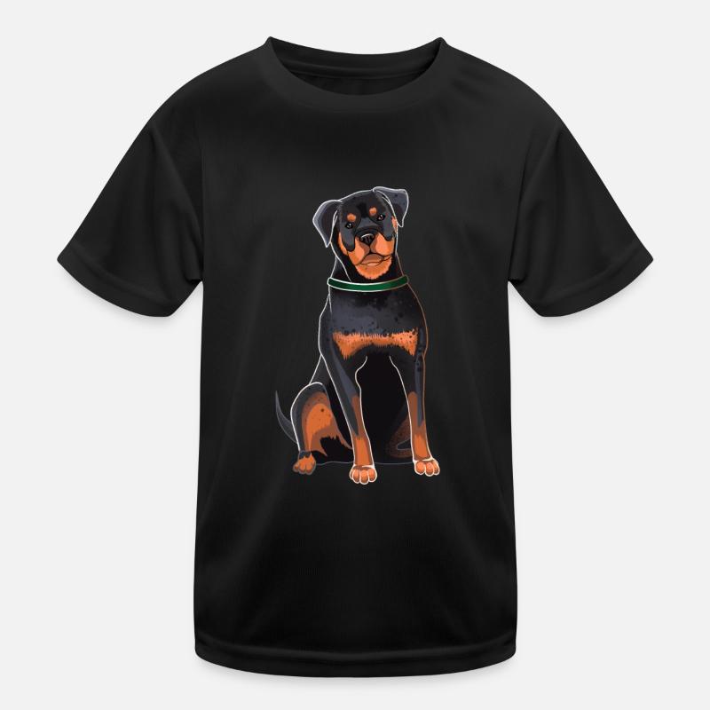 Rottweiler Kids Functional T-Shirt