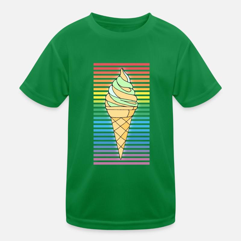 Eis Kinder Funktions-T-Shirt