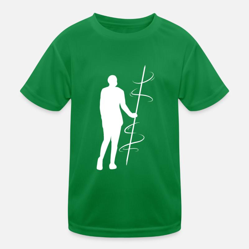 Spear throws sports athlete poison Kids Functional T-Shirt