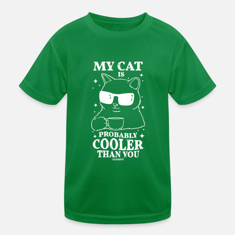 meilleur chat maman chat dame propriétaire de chat Geschen T-shirt sport Enfant