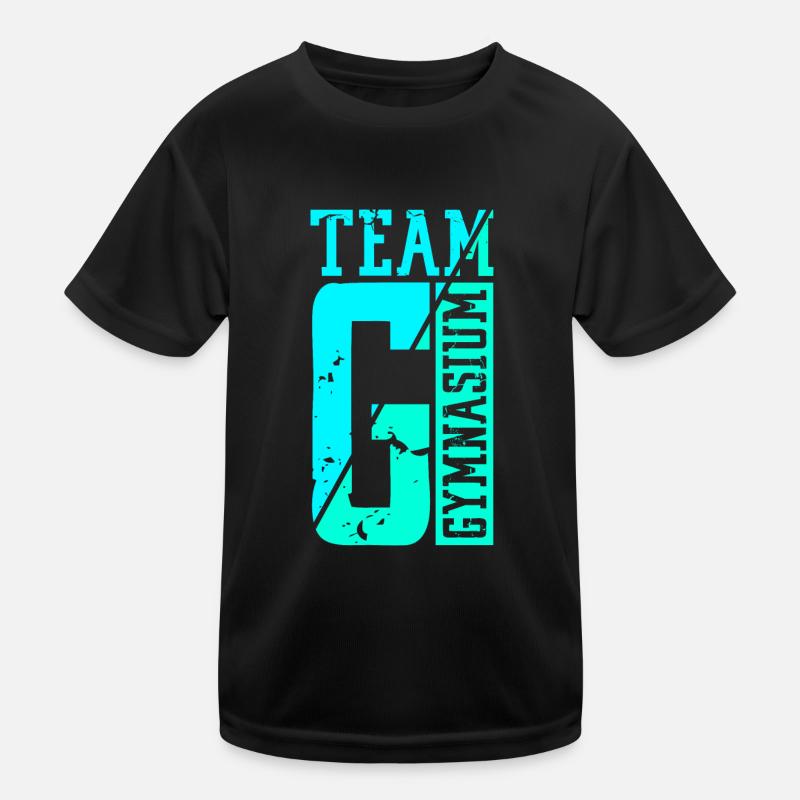 Schulkind Schulwechsel Schule Slogan Gym Geschenk Kinder Funktions-T-Shirt