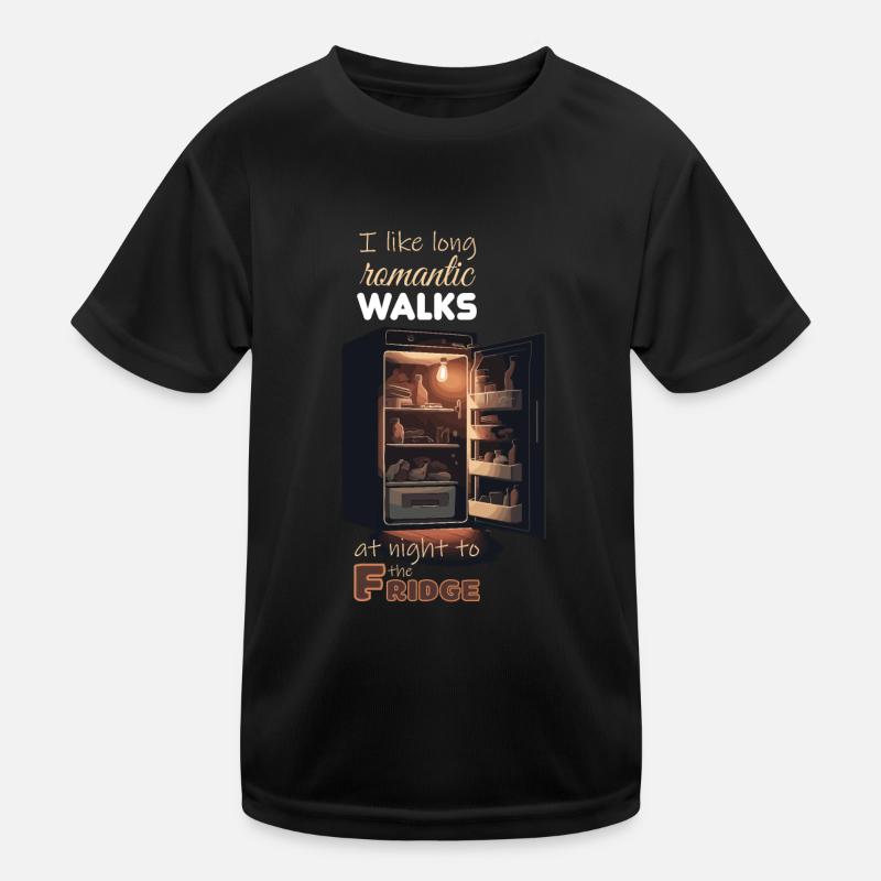 Fridge at Night Kids Functional T-Shirt