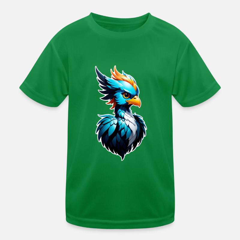 Phönix - Phönix - Feuervogel Kinder Funktions-T-Shirt
