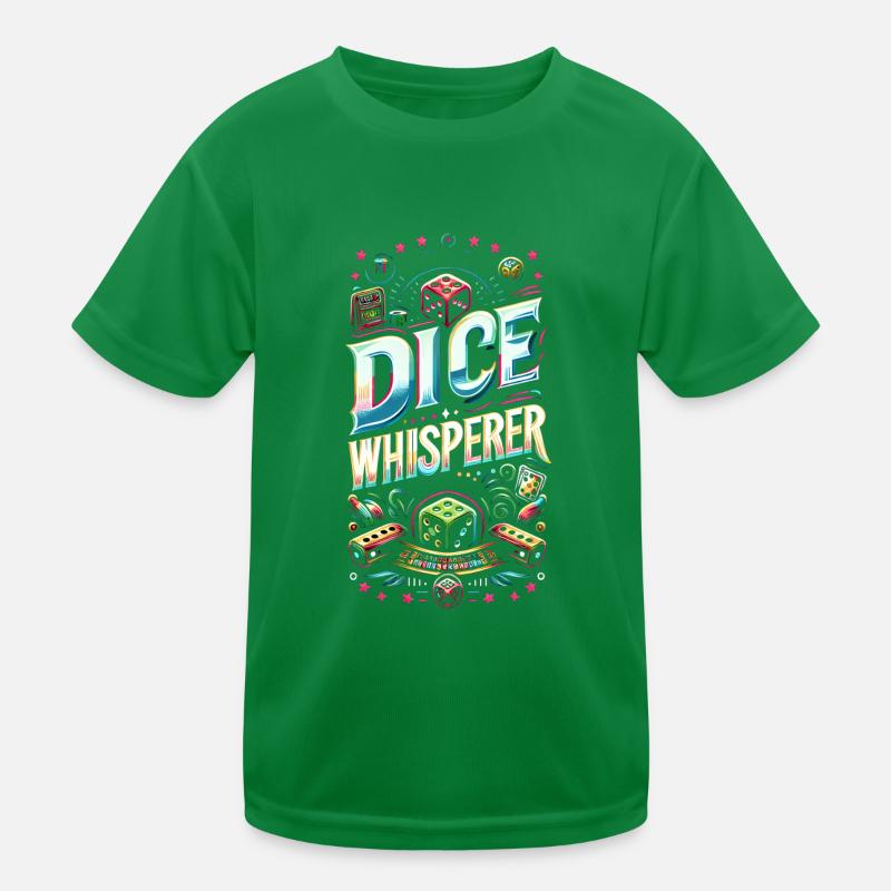 Dice Whisperer 10 Kids Functional T-Shirt