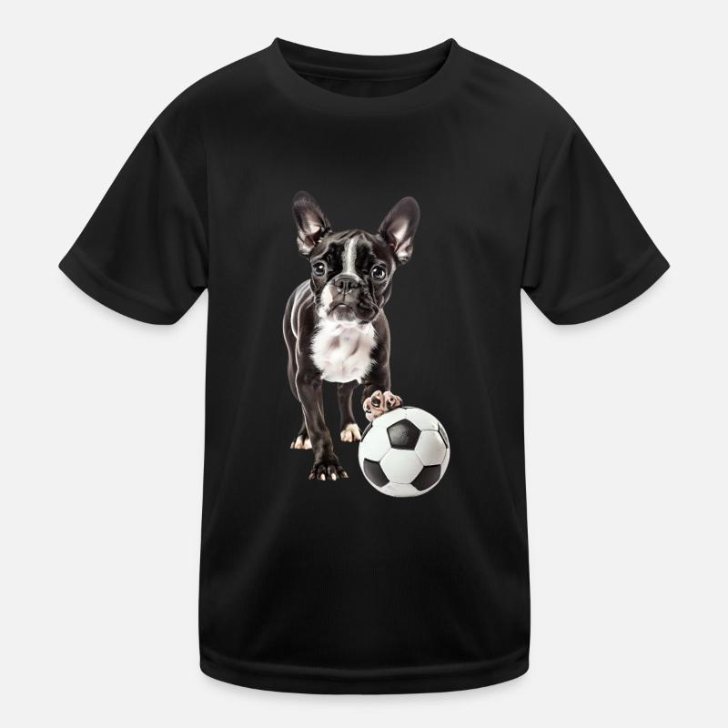 Boston Terrier Kinder Funktions-T-Shirt