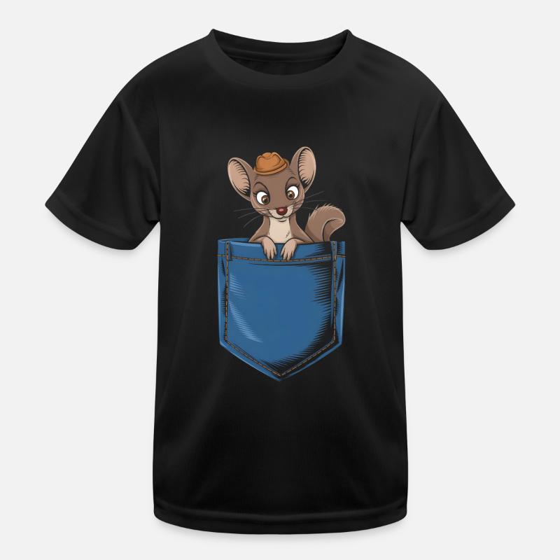 Wiesel Kinder Funktions-T-Shirt