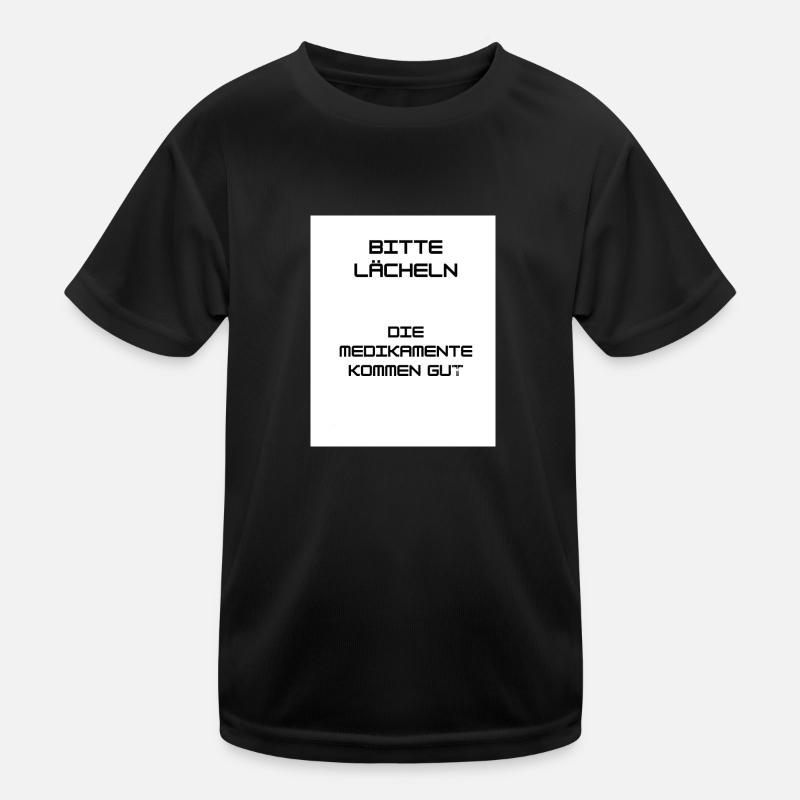 Keep Smiling Kinder Funktions-T-Shirt
