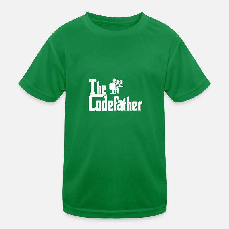 The Codefather Kinder Funktions-T-Shirt