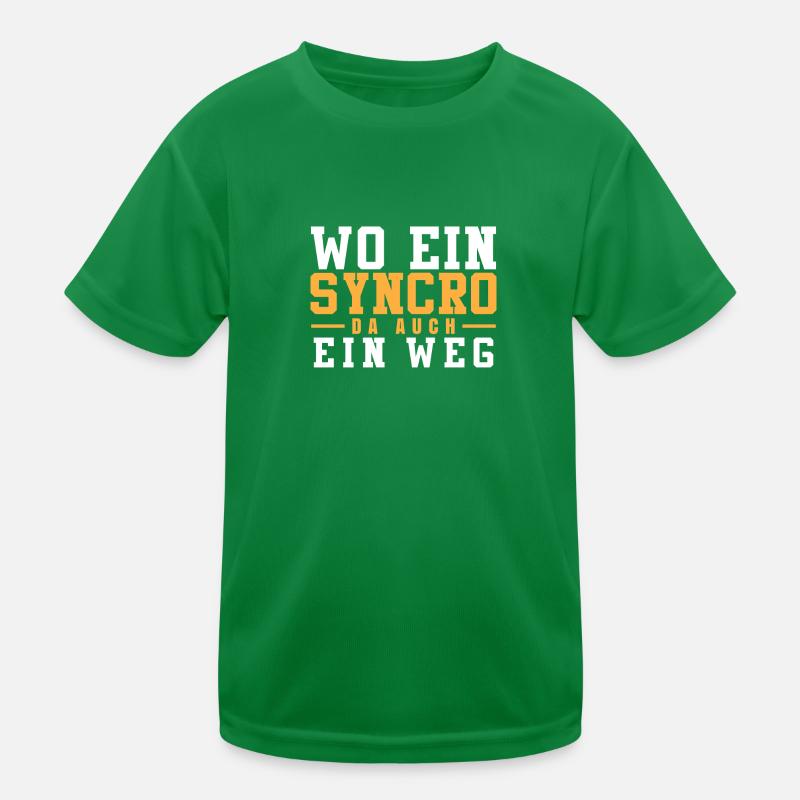 Wo ein Syncro da auch ein Weg Kinder Funktions-T-Shirt