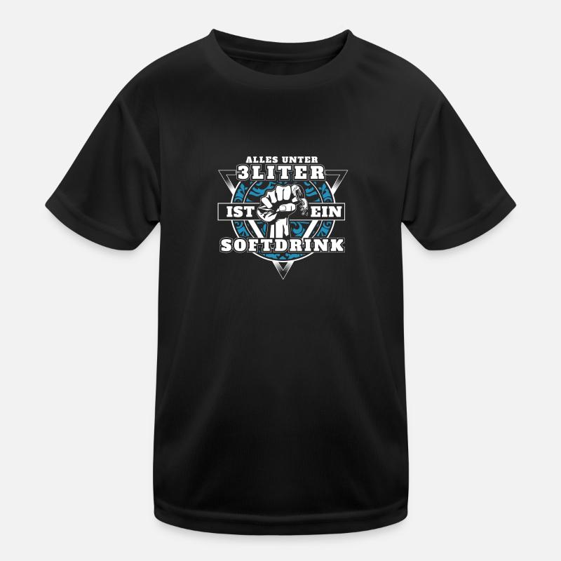 Alles unter 3 Liter ist ein softdrink Kinder Funktions-T-Shirt