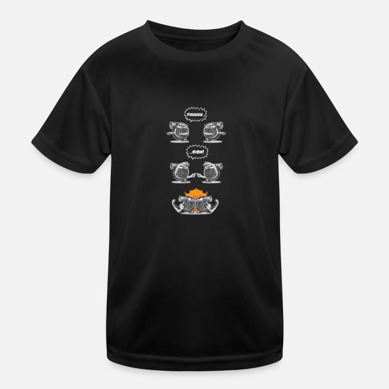 Turbo Fusion Kinder Funktions-T-Shirt
