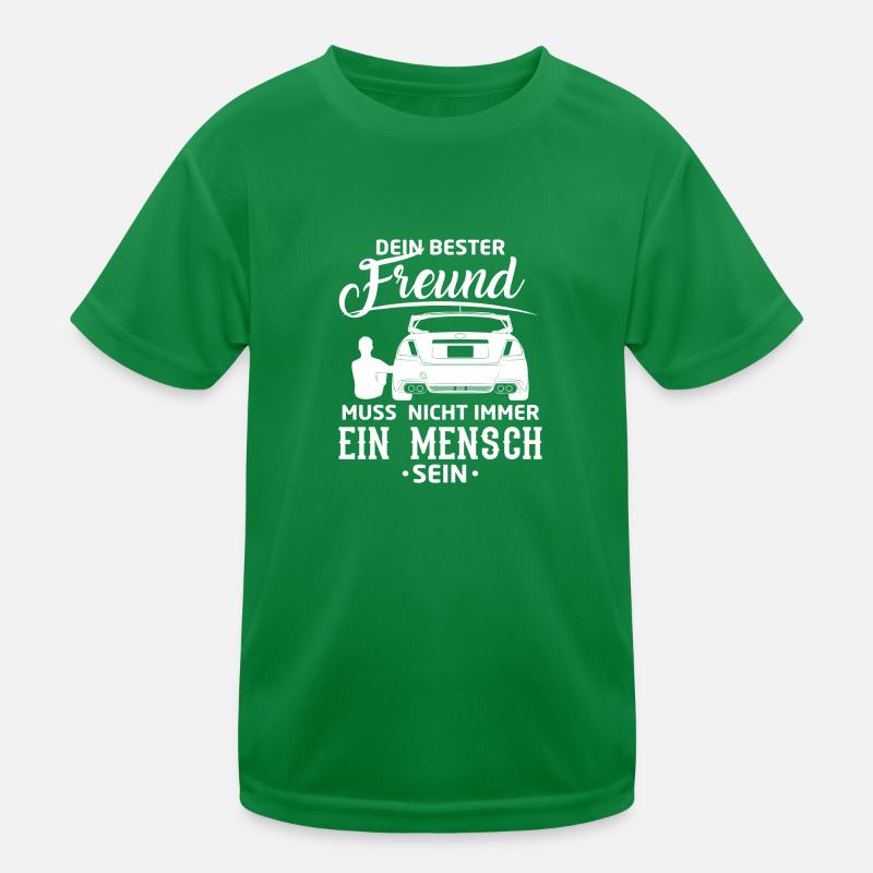Dein bester Freund muss kein Mensch sein Kinder Funktions-T-Shirt
