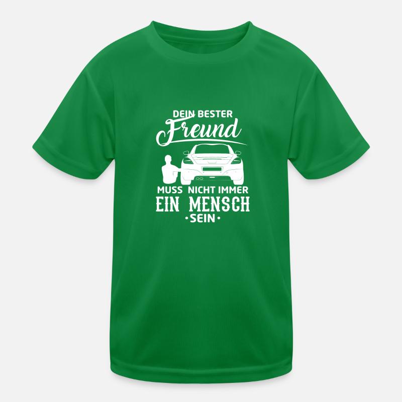 Dein bester Freund muss nich immer ein Mensch sein Kinder Funktions-T-Shirt