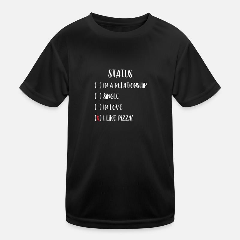 Pizza Status Kids Functional T-Shirt