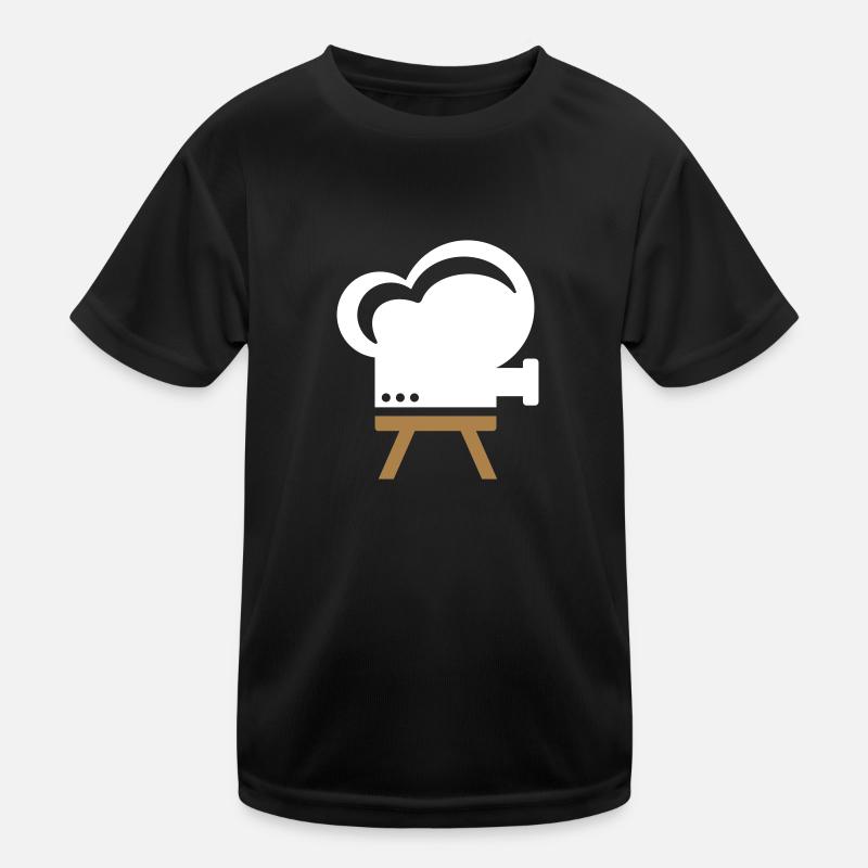 film de caméra T-shirt sport Enfant