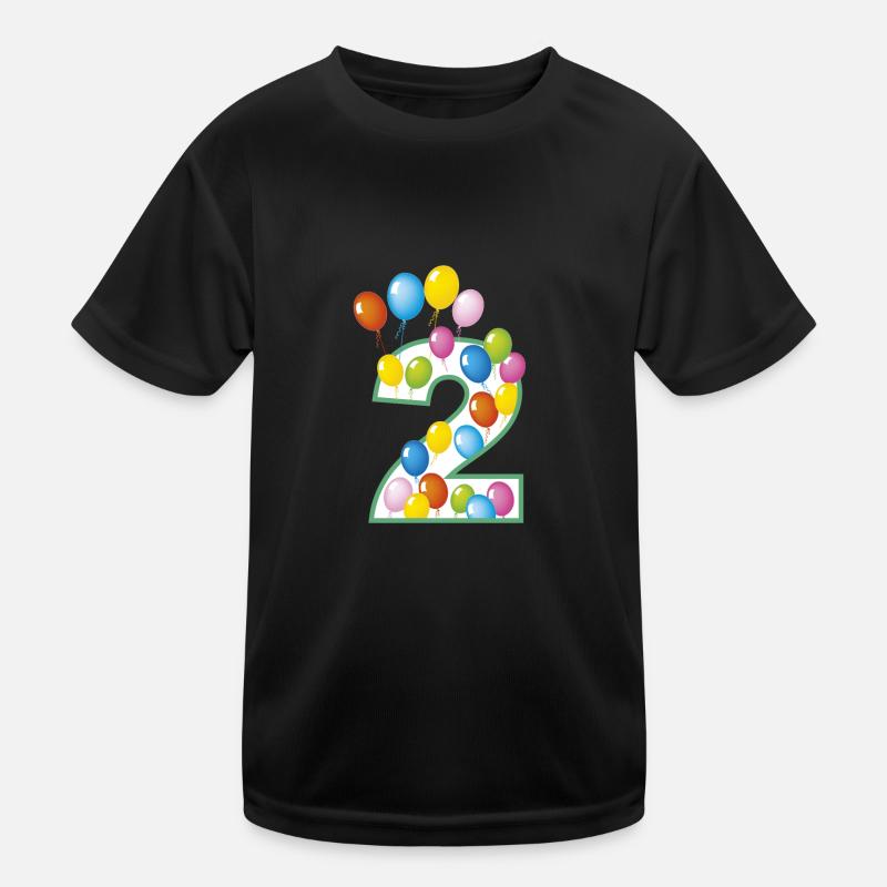 2 secondes anniversaire T-shirt sport Enfant