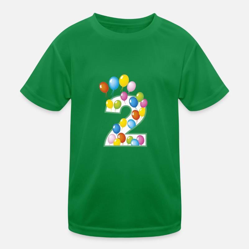 2 secondes anniversaire T-shirt sport Enfant