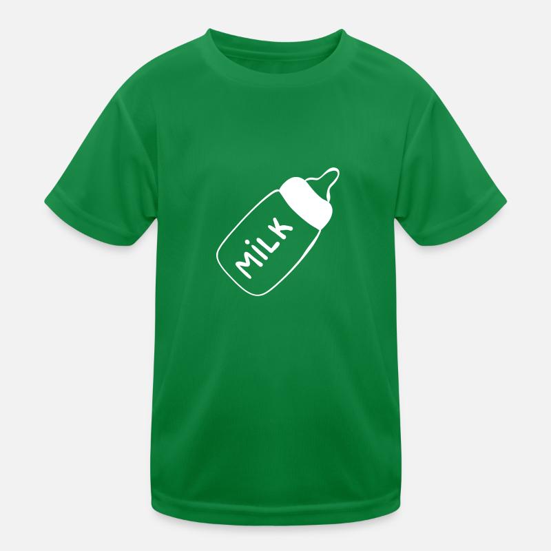 Milk bottle Kids Functional T-Shirt