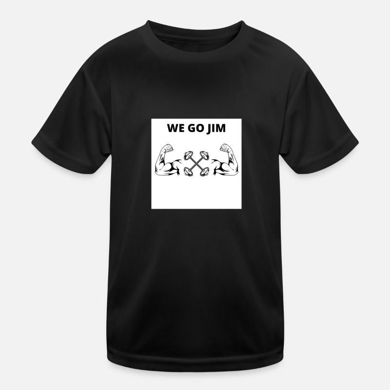 WE GO JIM Kids Functional T-Shirt