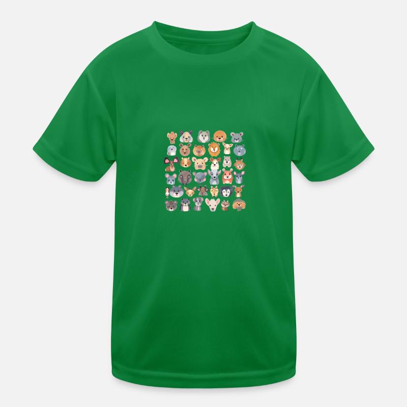 Tierchen Kinder Funktions-T-Shirt