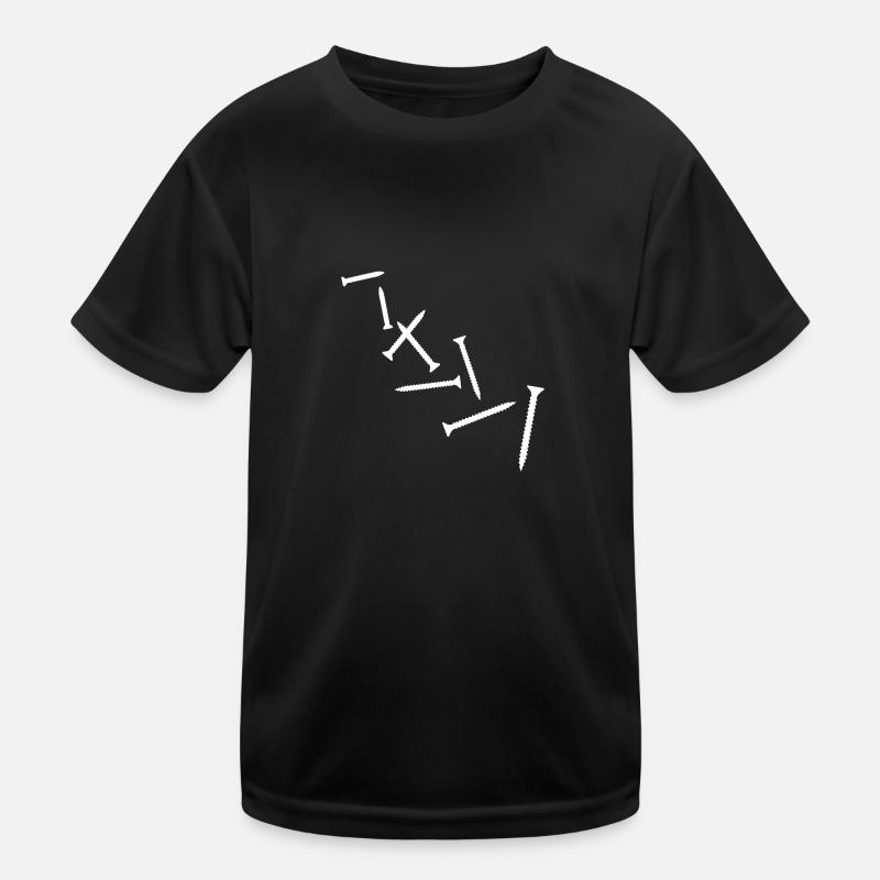 Schraube Kinder Funktions-T-Shirt