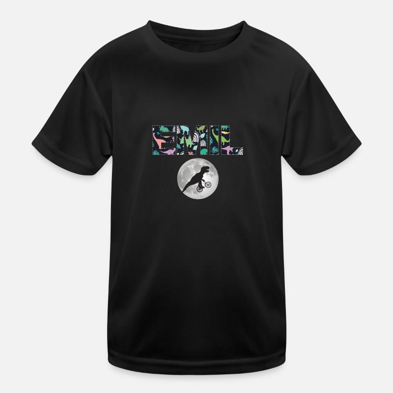 EMIL - Beau prénom de garçon avec dinosaure T-shirt sport Enfant