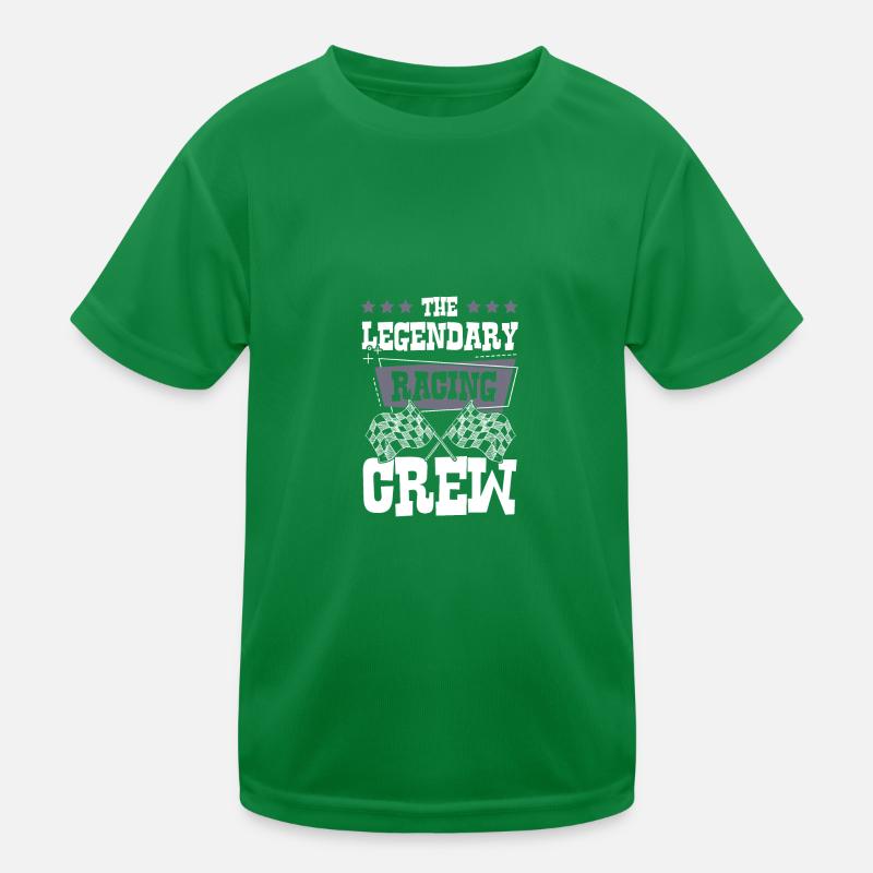 Racing Crew Kids Functional T-Shirt