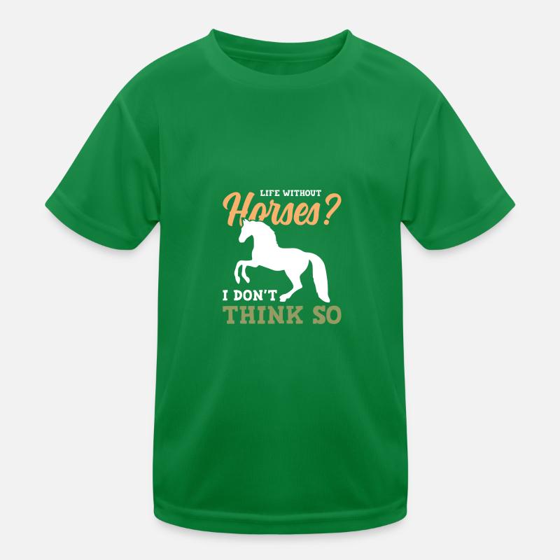 chevaux de cheval T-shirt sport Enfant