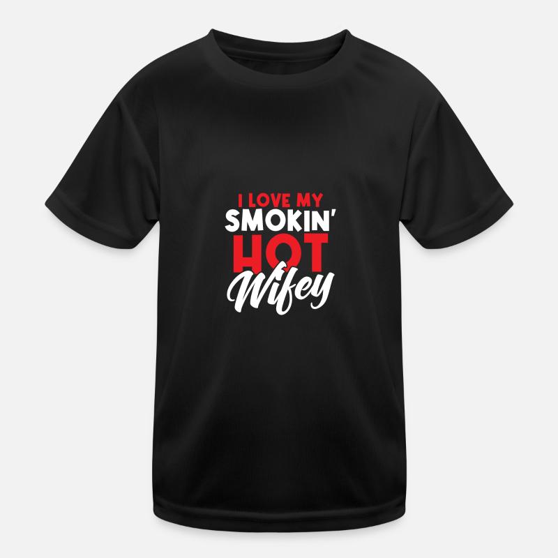 ich liebe meine ehefrau Kinder Funktions-T-Shirt
