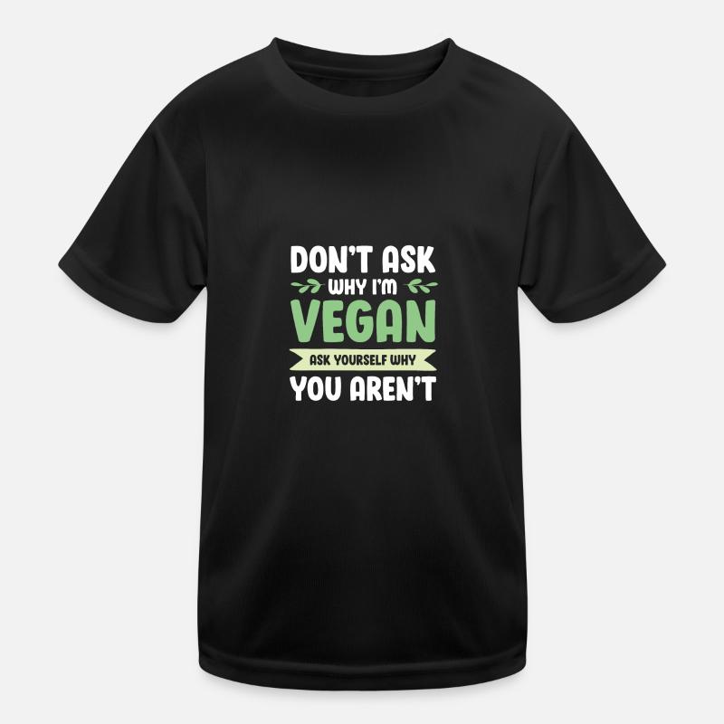 végétalien végétalien T-shirt sport Enfant