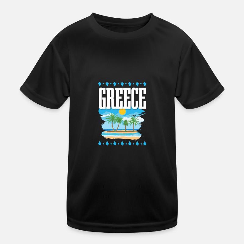 Grèce T-shirt sport Enfant