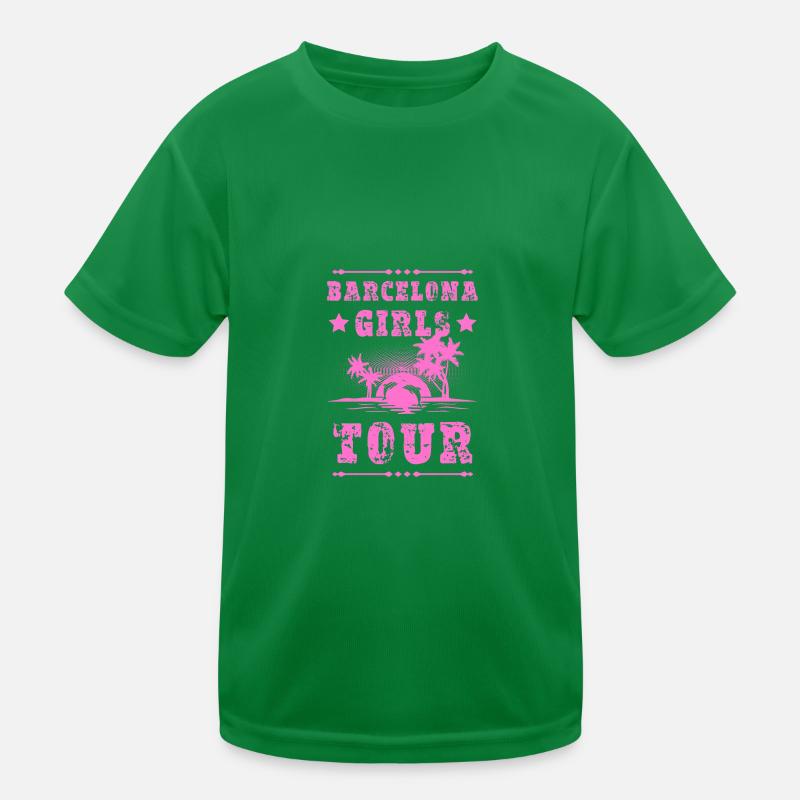 Visite des filles de Barcelone T-shirt sport Enfant