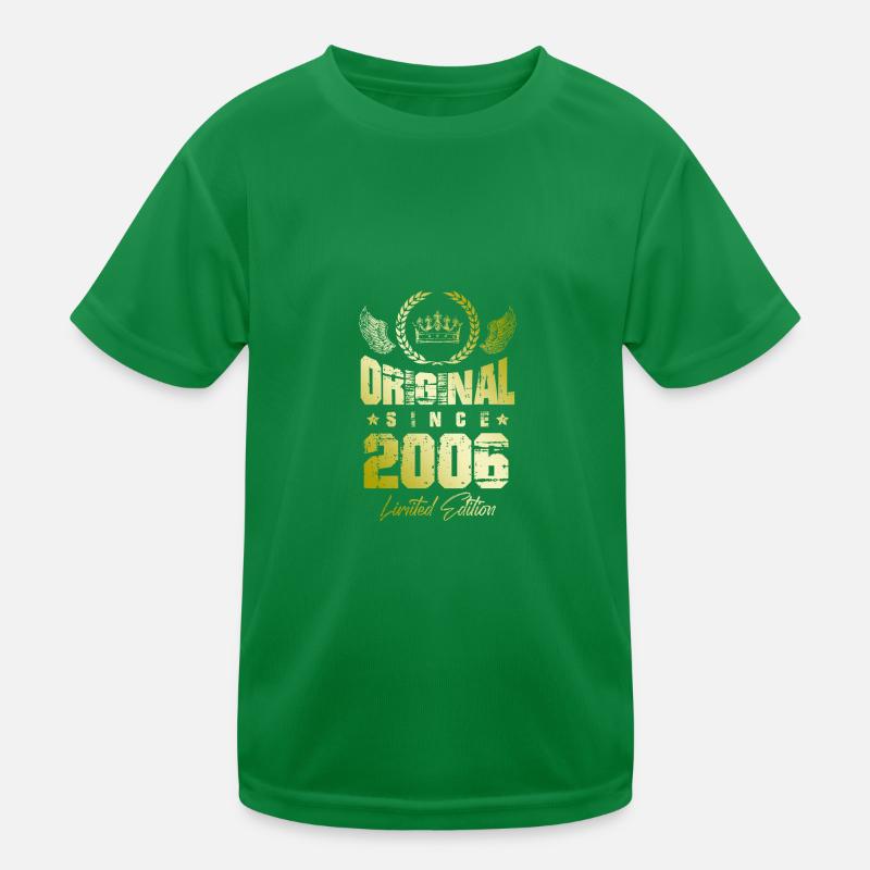 2006 limited edition Kinder Funktions-T-Shirt