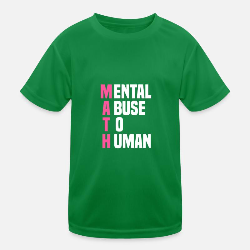 mathématiques T-shirt sport Enfant