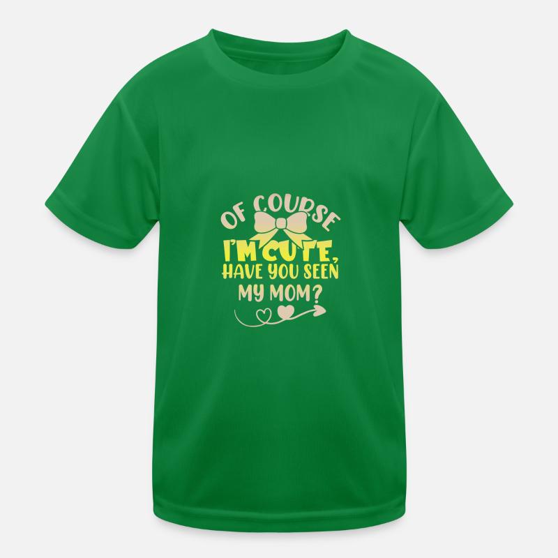 maman bébé T-shirt sport Enfant