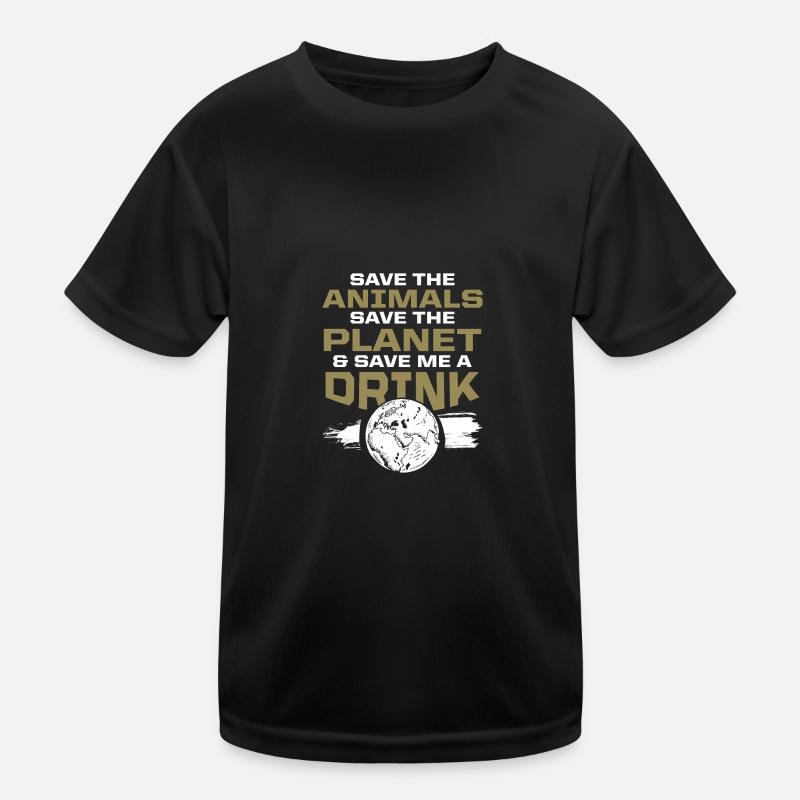 tierschutz umweltschutz Kinder Funktions-T-Shirt