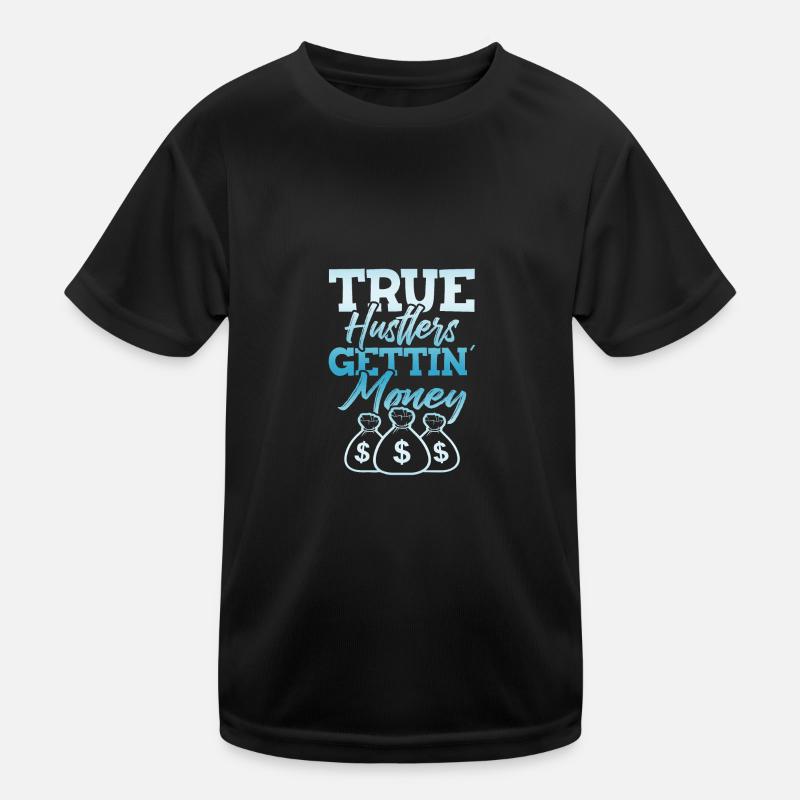 true hustle Kids Functional T-Shirt