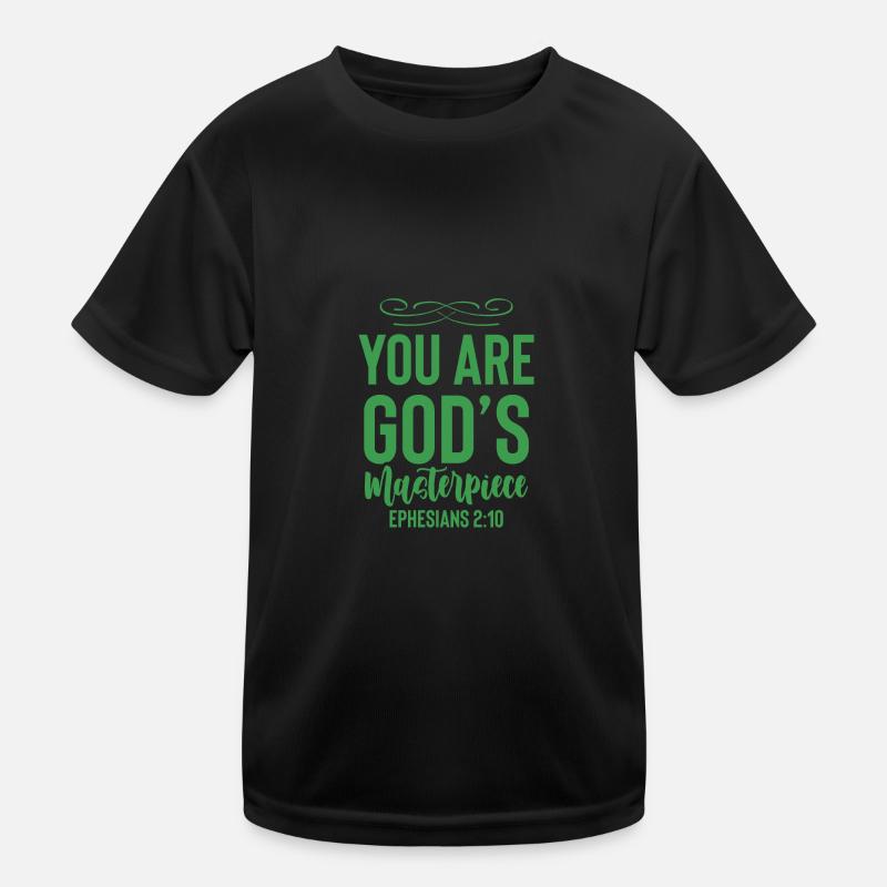 unique god Kids Functional T-Shirt