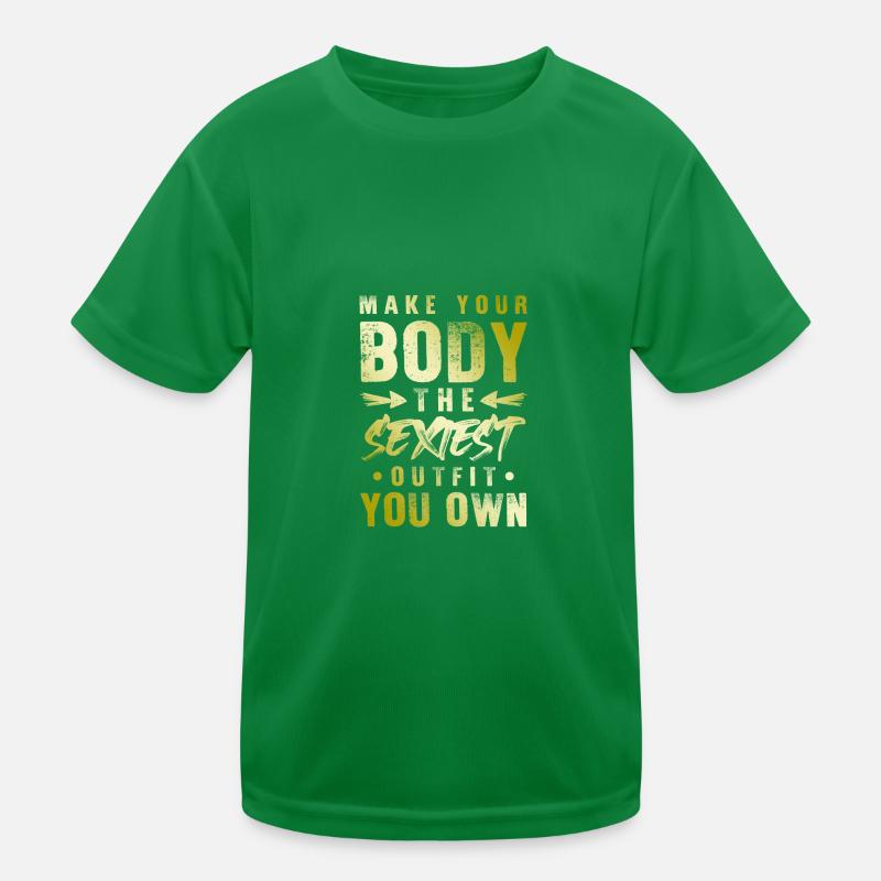 ich bin dein gott Kinder Funktions-T-Shirt