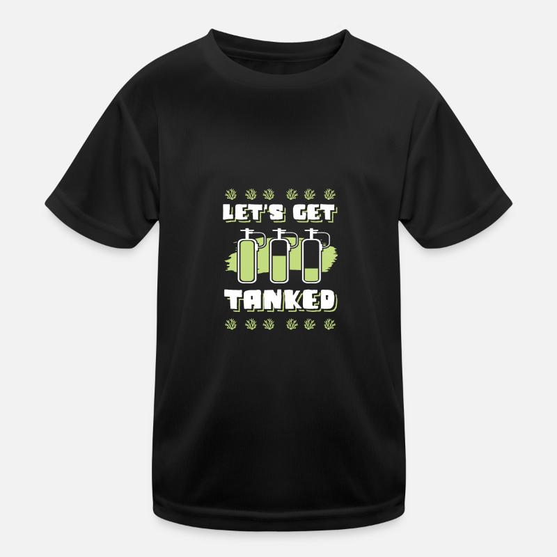 Tauchen scuba diving Kinder Funktions-T-Shirt